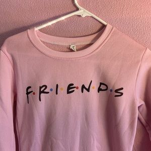FRIENDS Crew-Neck Hoodie